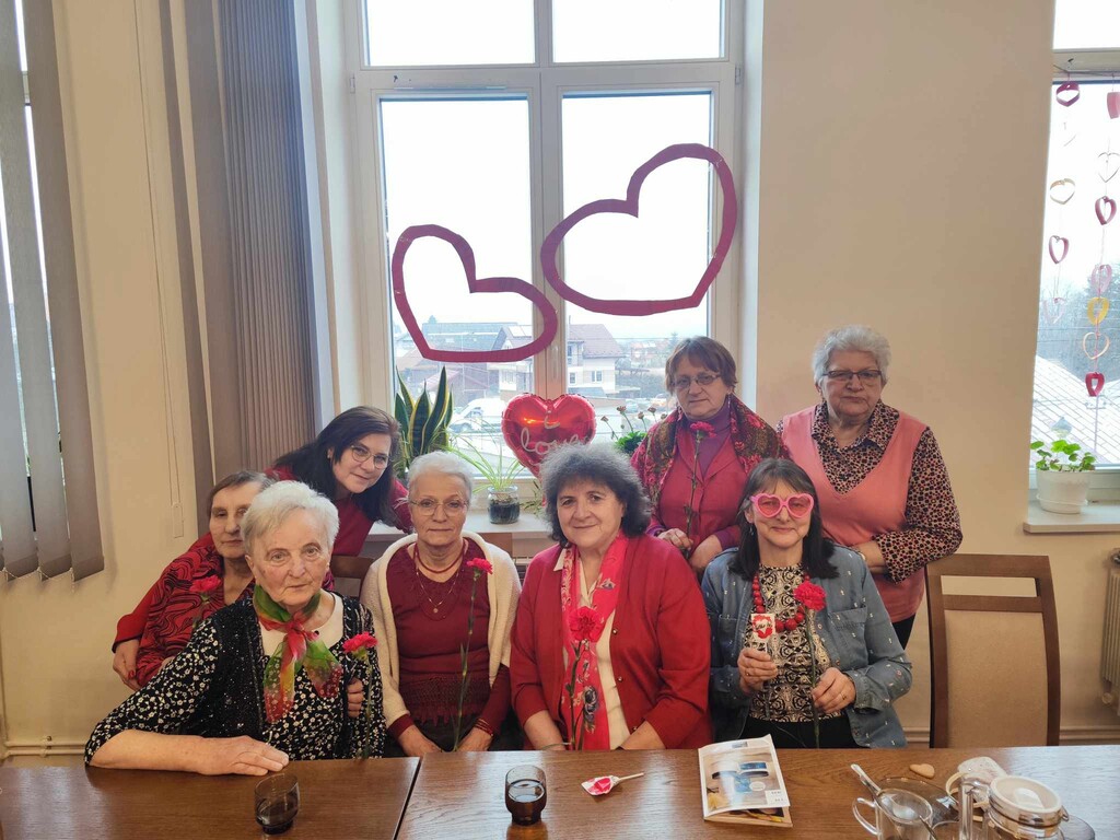 Walentynki w Klubie Seniora