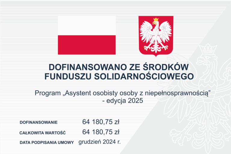 Program „Asystent osobisty osoby z niepełnosprawnością” – edycja 2025