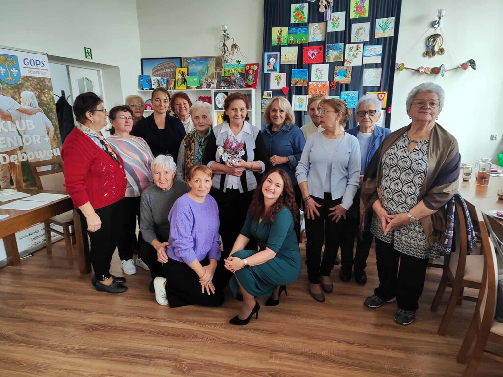 Urodziny i imieniny w Klubie Senior+ w Dębowcu